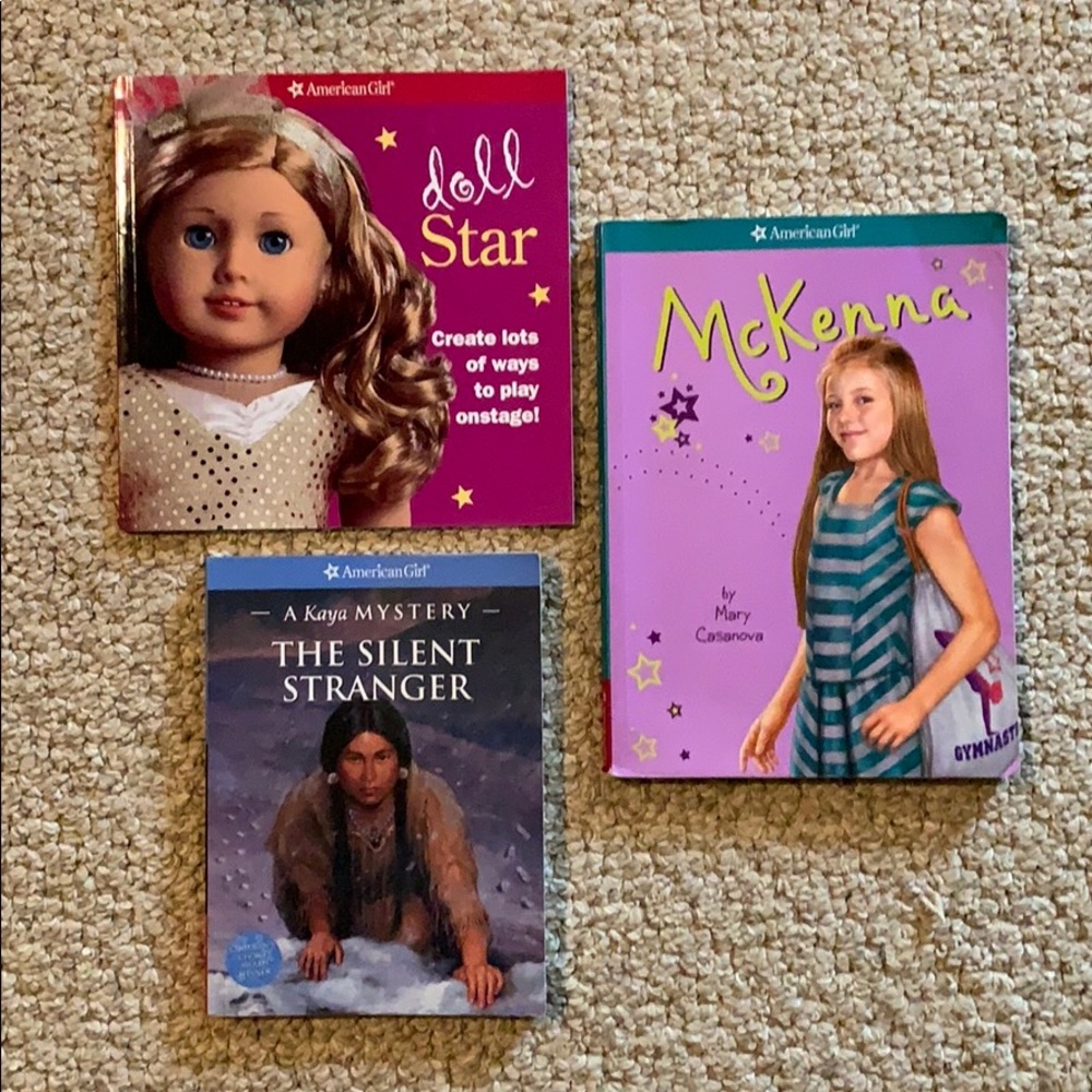 3 American Girl Books